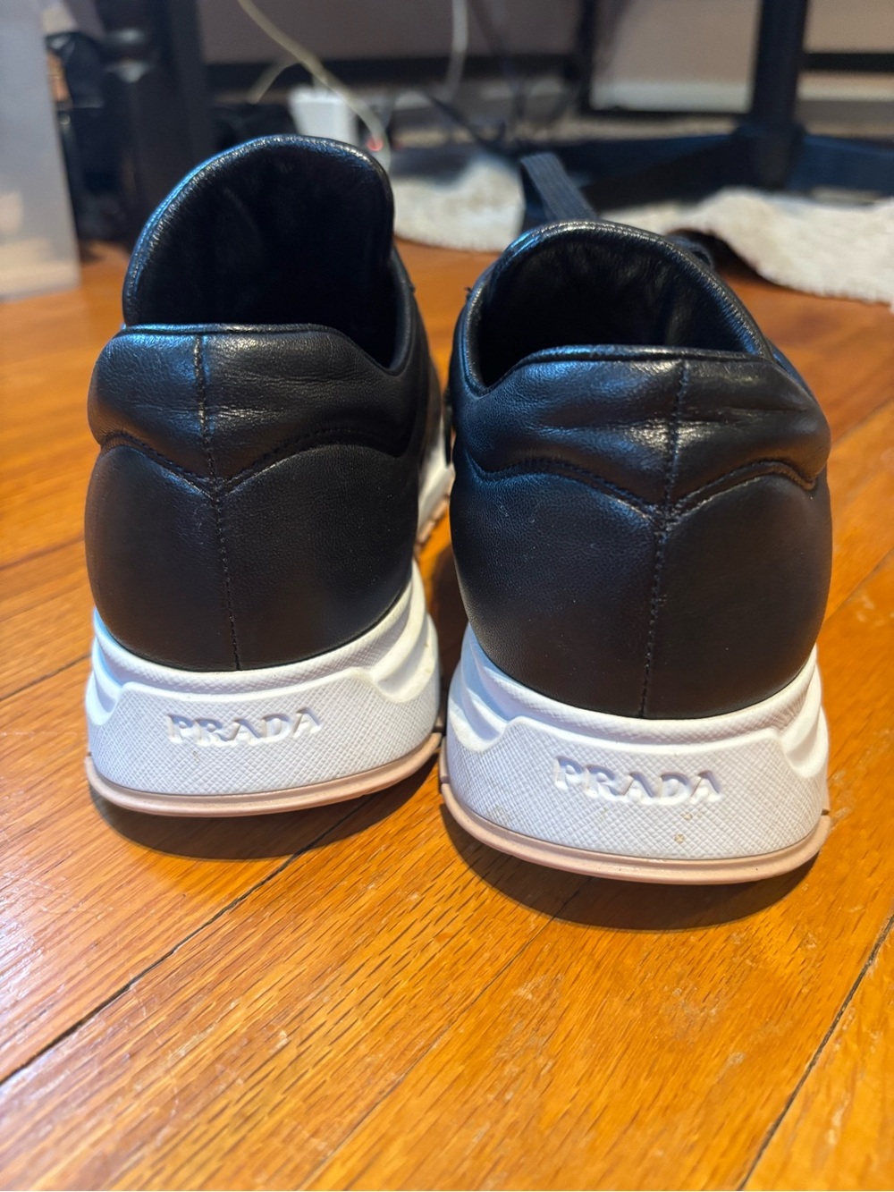 Prada | PRAX-01 Leather Sneakers Womens size 9 Designer - Picture 4 of 8